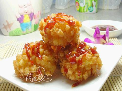 干炸虾球的做法