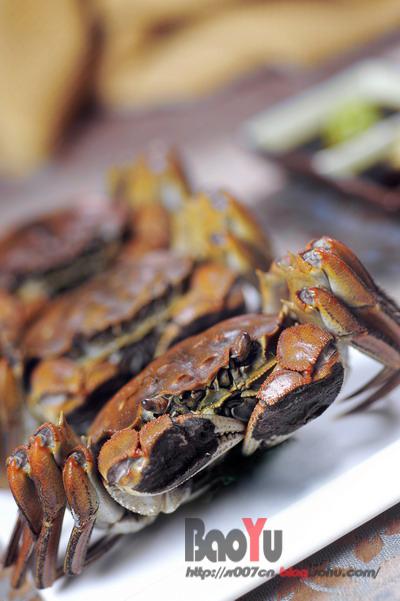 清蒸河蟹的做法