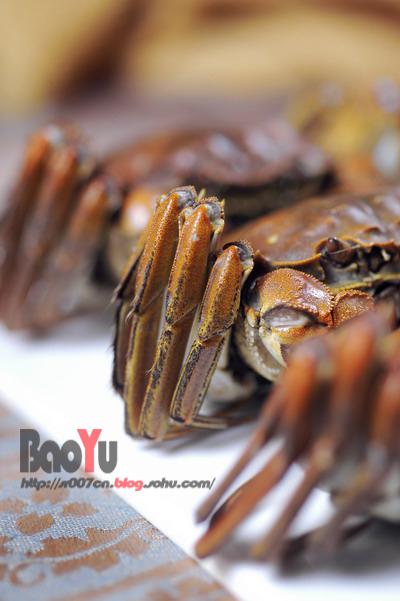 清蒸河蟹的做法