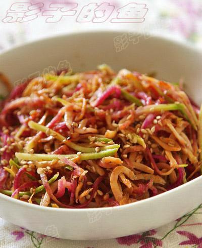 韩式小鱼的做法