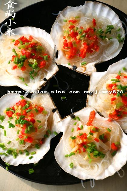 蒜蓉粉丝扇贝的做法