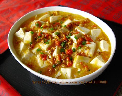 蟹粉豆腐的做法