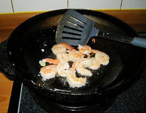 虾仁炒丝瓜的做法