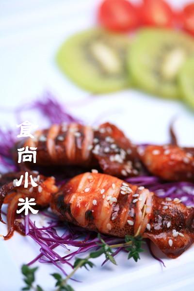 韩国辣酱烤鱿鱼的做法