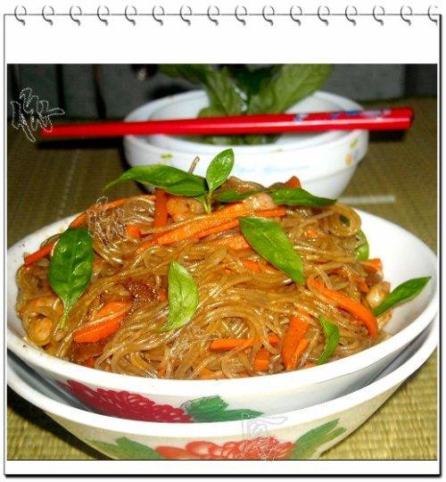 虾仁粉丝的做法