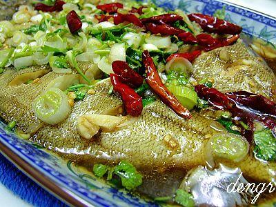 清蒸偏口鱼的做法