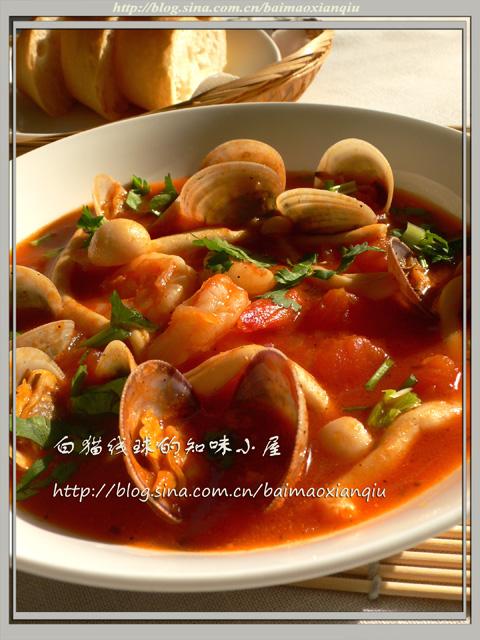 番茄海鲜锅的做法