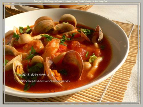 番茄海鲜锅的做法