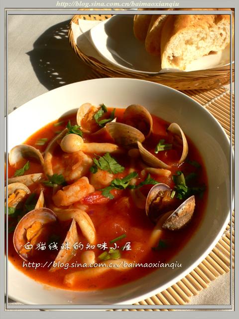 番茄海鲜锅的做法