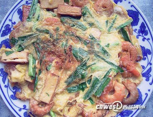 虾仁涨蛋的做法