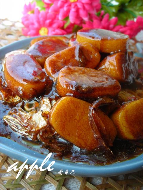 小黄鱼烧年糕的做法