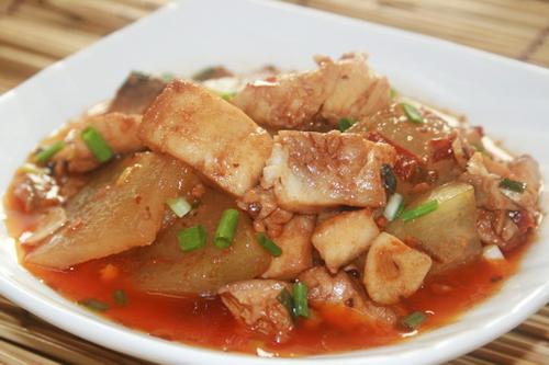 鲷鱼烧冬瓜的做法