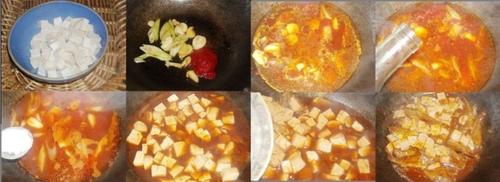 黄花鱼溜豆腐的做法