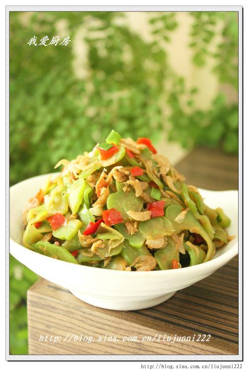 苦瓜炒虾皮的做法