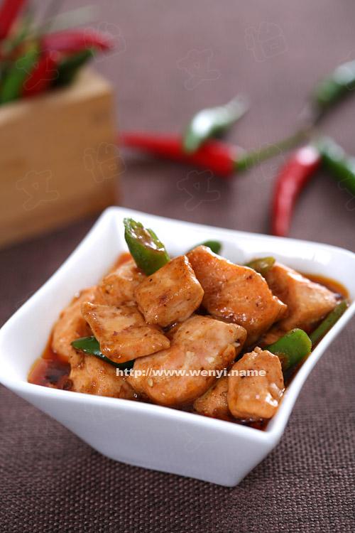 麻婆三文鱼的做法