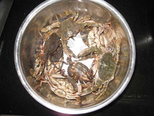 如何挑螃蟹的做法