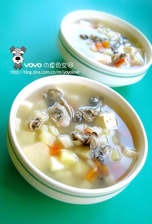 蛎羹汤的做法