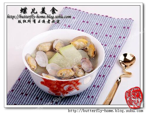 冬瓜蛤蜊的做法