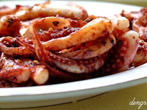 铁板烧鱿鱼的做法