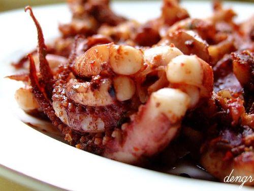 铁板烧鱿鱼的做法