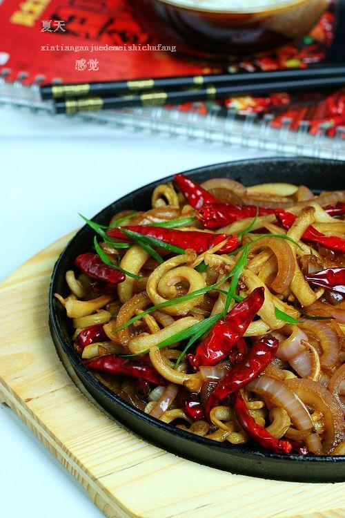 铁板鱿鱼的做法