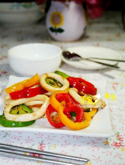 五彩鱿鱼的做法