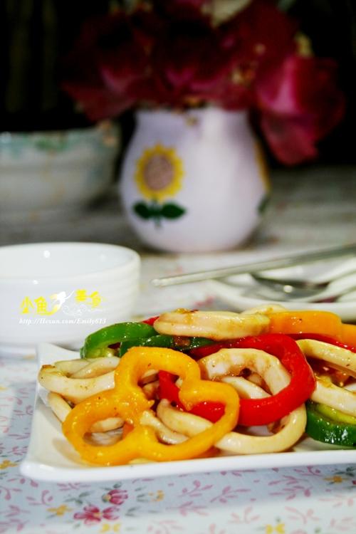 五彩鱿鱼的做法