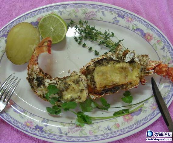 芝士焗龙虾的做法