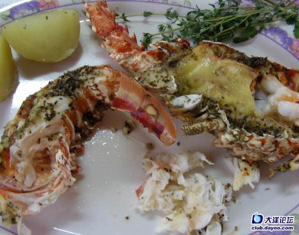 芝士焗龙虾的做法