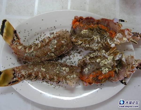 芝士焗龙虾的做法