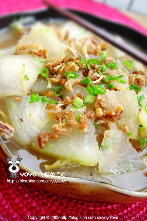 开洋冬瓜的做法