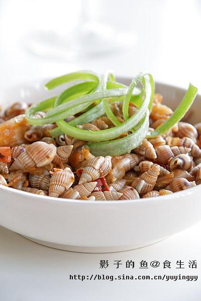 辣炒小海螺的做法