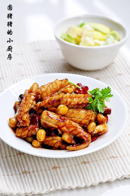 宫保鱿鱼的做法