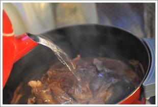 桂花果香牛肉的做法