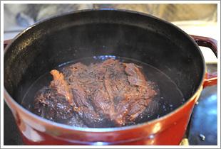 桂花果香牛肉的做法