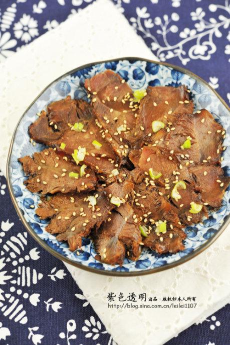 桂花果香牛肉的做法