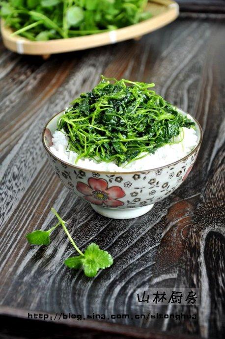 蚝油草头的做法