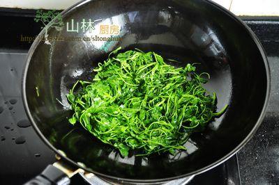 蚝油草头的做法