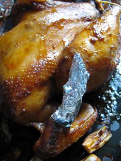 红葱头烤鸡的做法