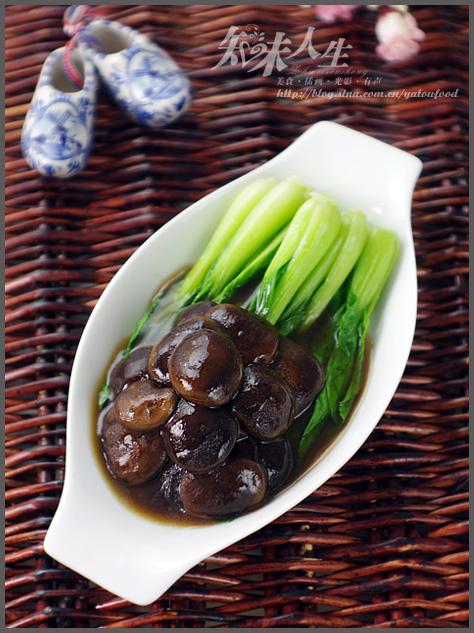 香菇菜心的做法