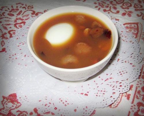 元肉红枣鸡蛋糖水的做法