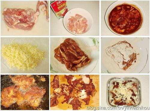 焗烤香酥鸡排的做法