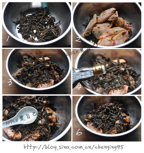 梅干菜蒸鸡翅的做法