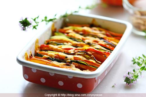 乳酪焗时蔬的做法