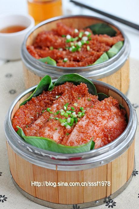 南乳粉蒸肉的做法