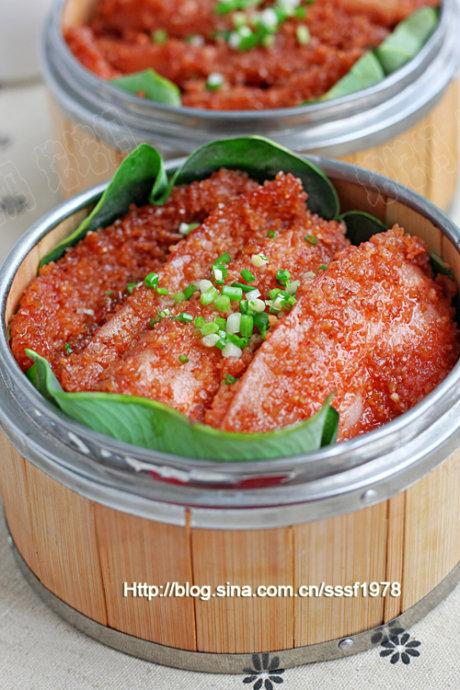 南乳粉蒸肉的做法