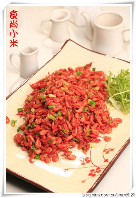 香葱爆小虾的做法