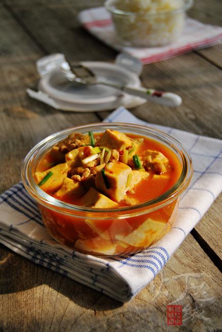 肉末烧豆腐的做法