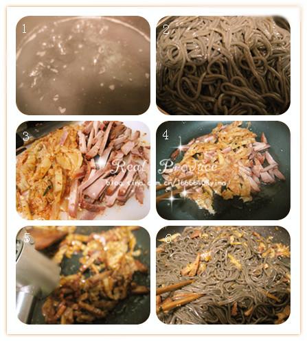 泡菜牛肉烩粉的做法