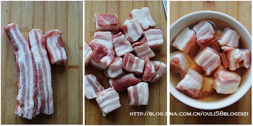 甜薯红烧肉VS杏仁银耳汤的做法